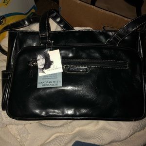 Jaclyn Smith Classic Extra Large Organizer Handbag